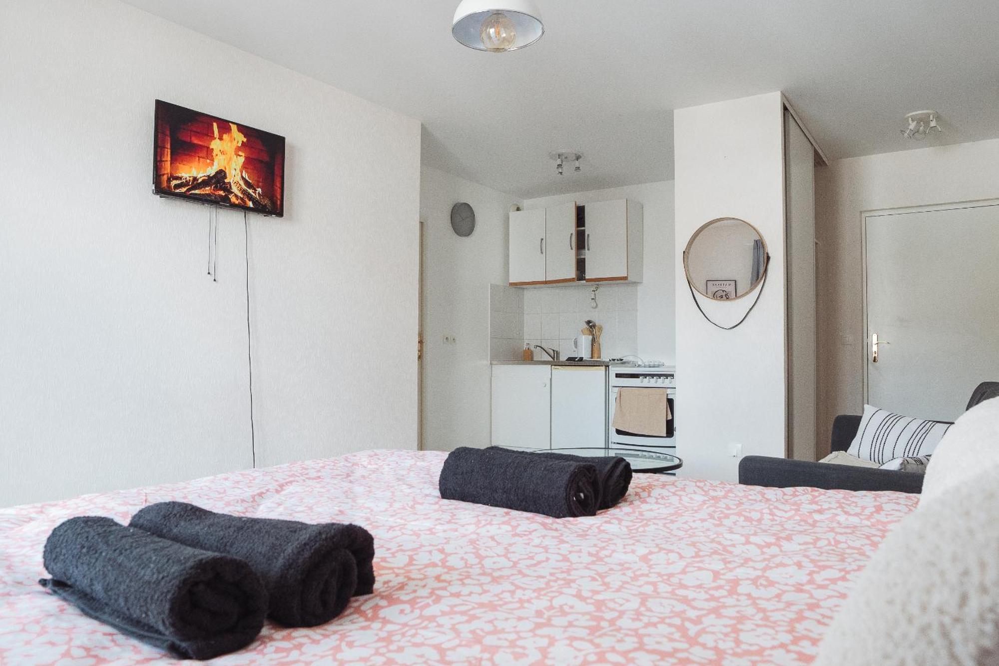 Apartamento Cosy Studio Entre Paris Et Disneyland Paris Esbly Exterior foto