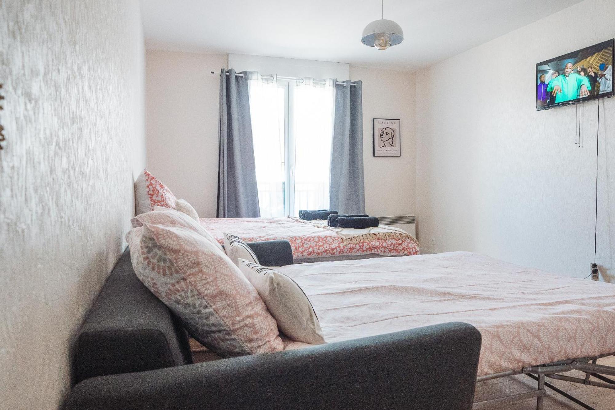 Apartamento Cosy Studio Entre Paris Et Disneyland Paris Esbly Exterior foto